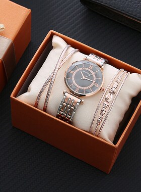 3Pcs Gift set box watches for women fashion design women'