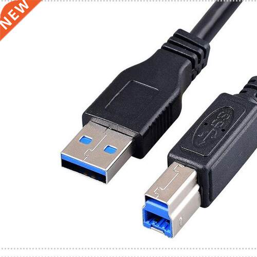 Black USB 3.0 A-B/A Male To B Male Printer Cable for Scanner