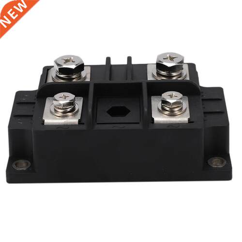Black MDQ300A Single-Phase Diode Bridge Rectifier 4 Terminal