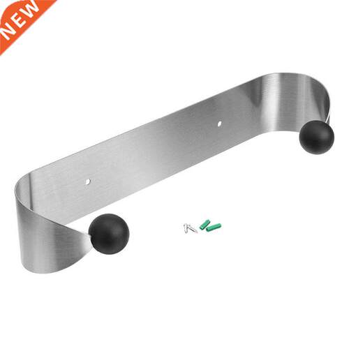Stainless Steel Paper Towel Holder Wall Mount Stylish Black