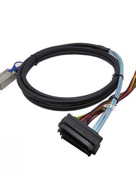 1M SFF-8088 To SFF-8482 SAS SATA Cable Mini SAS 26Pin SFF 80