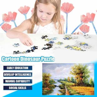 Jigsaw puzzle 1000 pieces adult puzzle game pastoral scenery