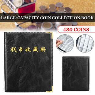480 Pieces Commemorative Coin Collection Coins Storage Book