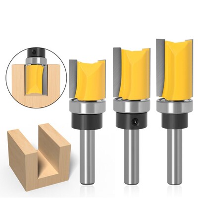 8mm Shank Template Trim Hinge Mortising Router Bit Straight