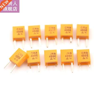 10pcs 2pins 455E 455KHz 455K DIP-2 Ceramic Crystal Oscillato