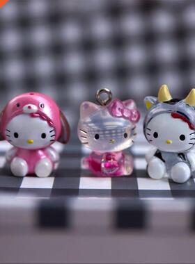 1pcs Kids Gifts Mini Figurine Kawaii kitty Decoration Cute A