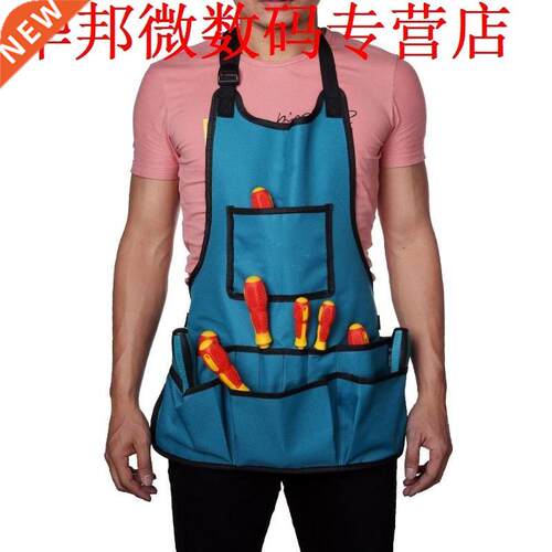 Pockets Schort Tool Opbergtas Vouwen Oxford Doek Repareren G