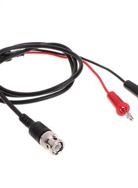 BNC Q9 Dual Rollable Banana Plug Socket Test Line Probe Lead