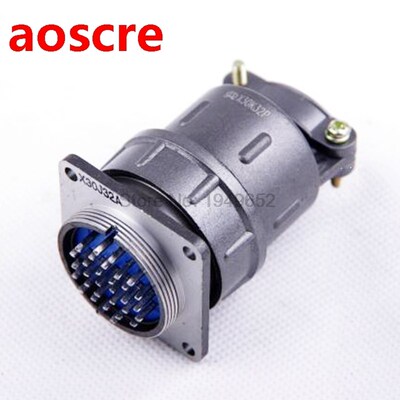 Aviation connector 30mm plug connector CX30 push-pull circul