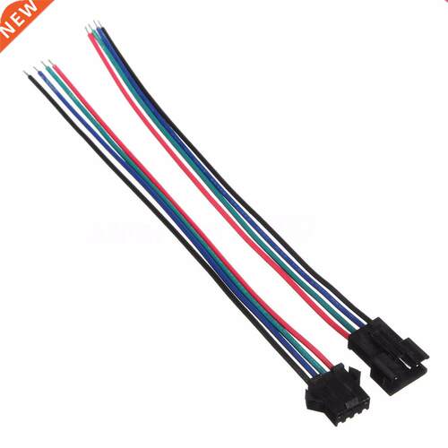 10 Sets 2.54mm Pitch SM Connectors 4 Pin JST Male & Fema