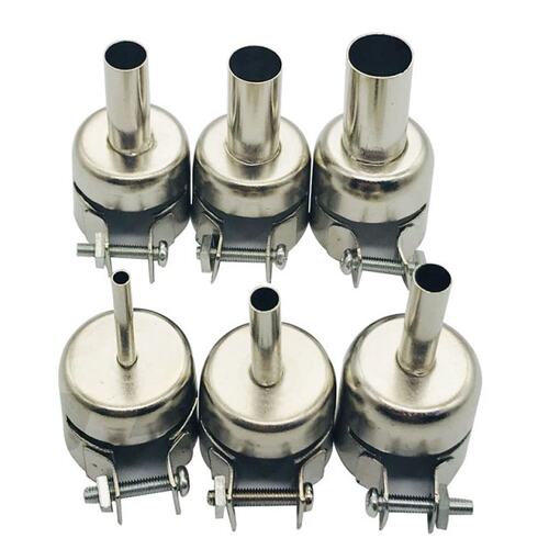 6Pcs 3-12mm Circular Nozzles For Hot Air Soldering Station 8