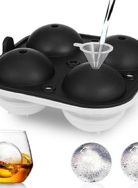 Ice Molds Sphere Round Ball Ice Cube Makers Home and Bar Par
