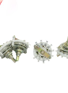 4PCS Band Channael Rotary Switch 1P9T 1 Pole 9 Position Sing