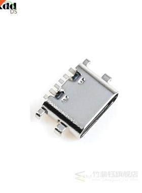 10Pcs/Lot Micro US 3.1 Jack Type-C 6Pin SMD 90 Degree Femal