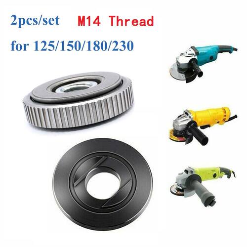 2pcs/set Locking Plate Chuck For M14 Angle Grinder SDS Quick