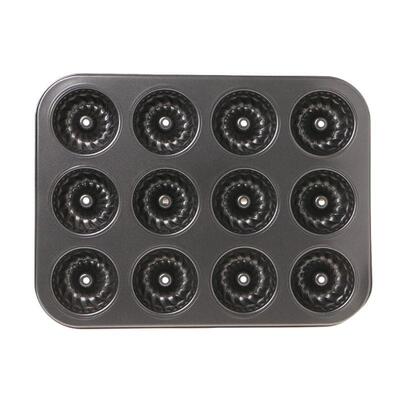 Fluted Cake Pan Extra Thick Bundt Non Stick Biscuit Brownie