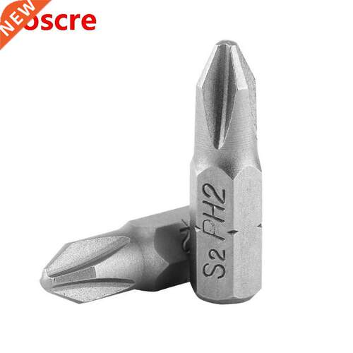 Screwdriver Bits 10 Pcs 25mm Length 1/4 Inch Hex Shnk Mgne