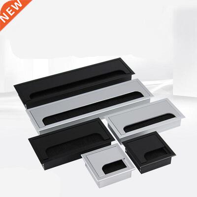 Alumnum Alloy Table Lne Hole Cover Desk Outlet Desktop Hol