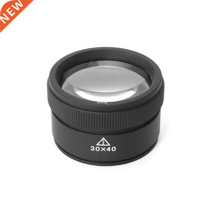 30x40 Optics Loupe Metal Magnifier Jeweler Coins Stamps Magn