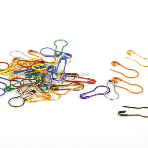 100pcs/lot Colorful Knitting Crochet Locking Stitch Marker H