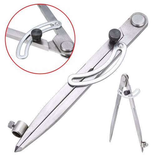 Professional Scriber Divider Overstitch Wheel Compass Leathe