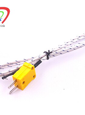 1pcs K type Thermocouple / Temperature probe TP-01 fiberglas