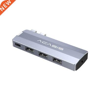 Multi-Port Type C USB Hub 5 in 1 Thunderbt  USB.2 10Gbps