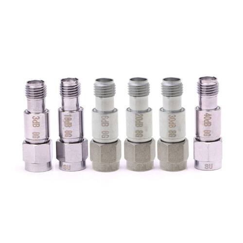 2W SMA Coaxial Fixed Attenuators Frequency 6GHz 8GHz SMA Fix