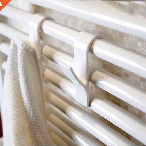 4/6pcs Storage Hooks PVC Clothes Hangers Hanging Household T