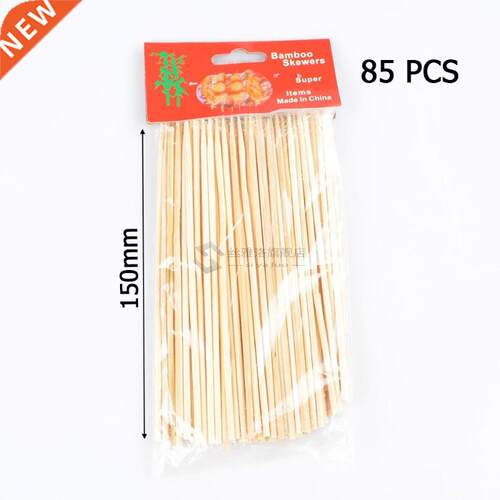 Bamboo Skewers Wooden BBQ Kebab Fruit Chocolate Fountain Pa