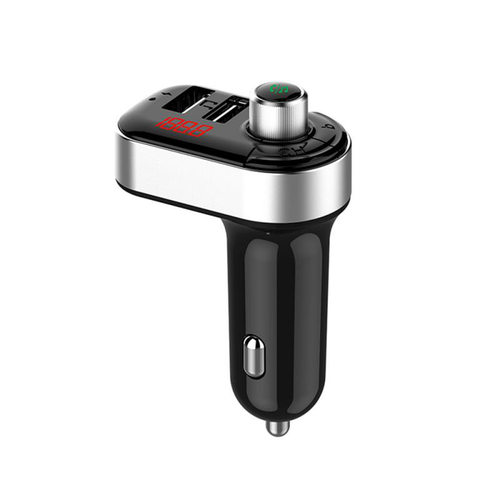USB Car Charger Dual USB for Phone Bluetooth FM Bluetooth Tr