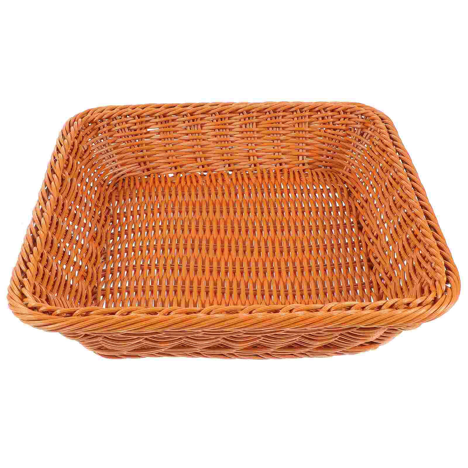 1pc idyllic style food basket home kitchen fruit basket