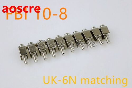 1PCS FBI 10-8 center contact Blocks UK-6N matching short cir