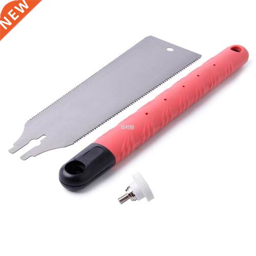 Double Sdes Steel Slm Tenon Fne Tooth PVC Handle Wood Wor