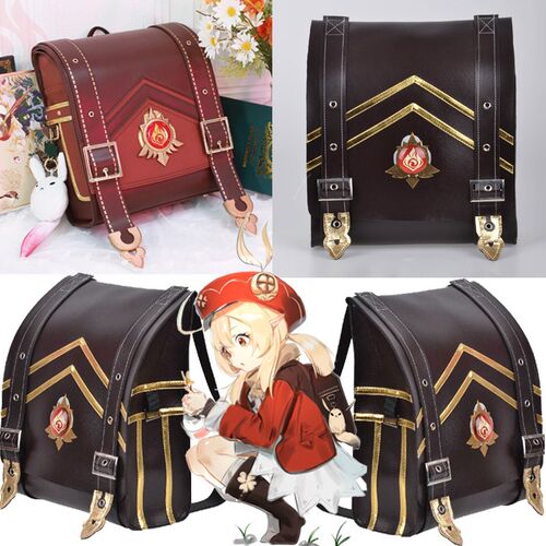 Genshin Klee Cosplay Bag Genshin Impact Klee Spark Knight Cu