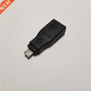 5Pin Micro USB Type B Male to A Female OTG Host Adapter Conn