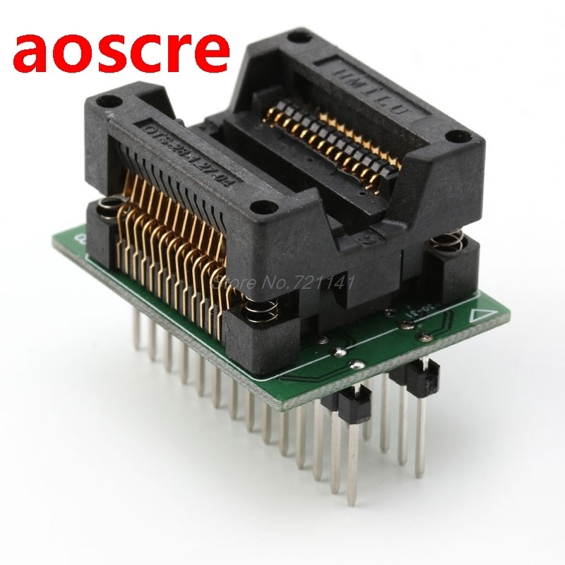 1 PC SOP28 to DIP28 Socket Adapter Converter Programmer IC T