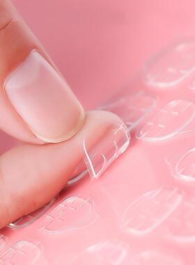 120Pcs/Set Clear Double Sided Fake Art Nails Adhesive Tapes
