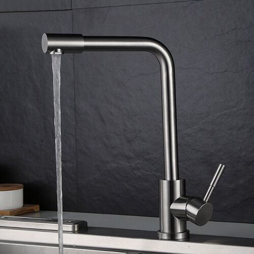 Stainless Steel Kitchen Faucet 360 Degree Rotate Swivel Spou