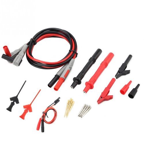 P1300C Electronic Digital Multimeter Test Leads with Clips R