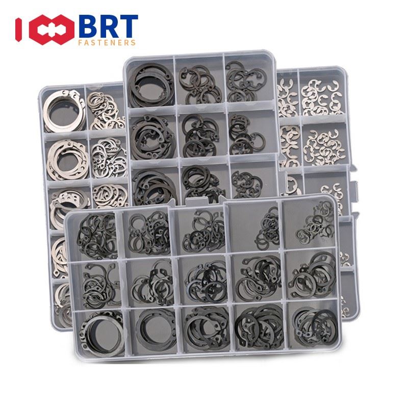 Shaft Retaining Combination C- Circlip Elastic Snap Ring E