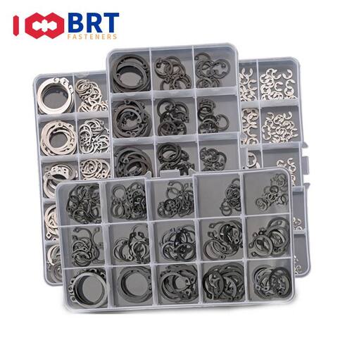 Shaft Retaining Combination C- Circlip Elastic Snap Ring E