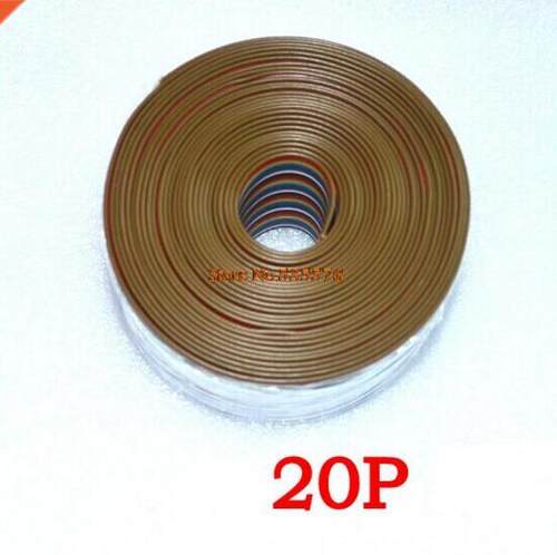ribbon cable 20 WAY Flat Color Rainbow Ribbon Cable wire Rai
