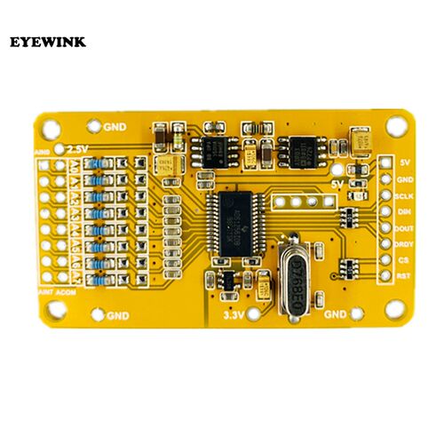 ADS1256 24 ADC8 road AD -precision ADC data acquisition modu