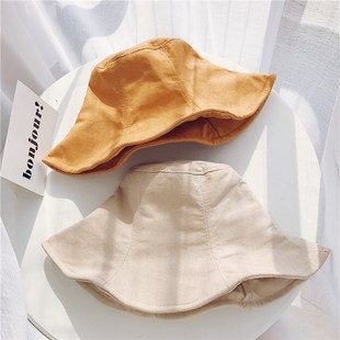 Bucket Hat Women Summer Linen Hats uv Protection Sun Hats Fo