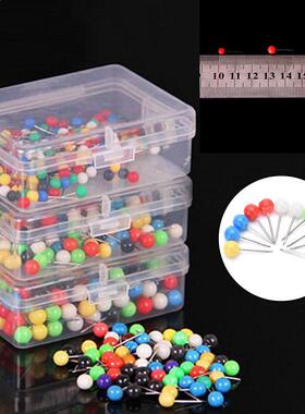 100Pcs Multi-color Straight Pins Dress Wedding Crafts Pearl