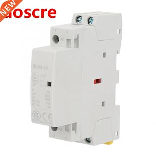 AC Contactor 2P 16A 24V 2NO 50/60HZ Din Rail Household AC Co