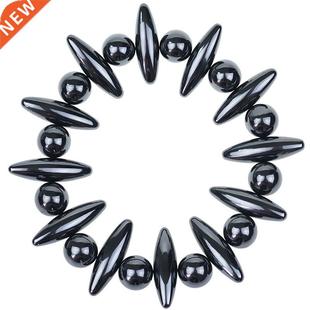 Magnetic Therapy Relief Toy Oval Shape Olive Ferrite Magnet