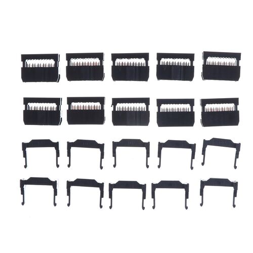 10PCS  FC-10 2.54 mm pitch Socket Connector Reliable