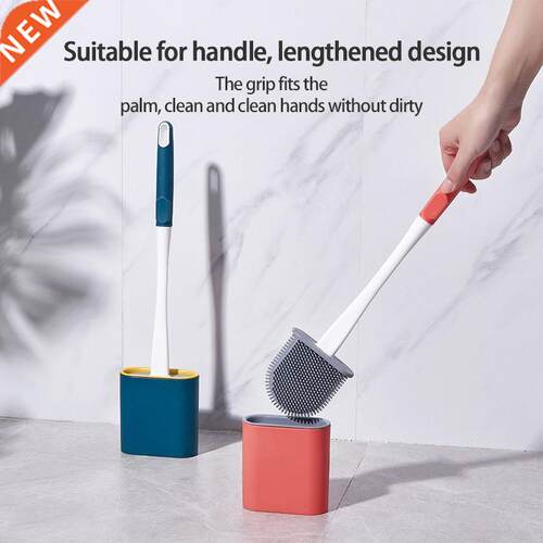 Silicone Wc Toilet rush Flat Head Flexile Soft ristles r
